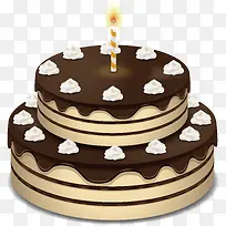 香浓巧克力生日蛋糕-空若网 香浓巧克力生日蛋糕-空若网