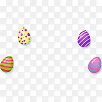 复活节多彩彩蛋装饰-空若网 复活节多彩彩蛋装饰-空若网