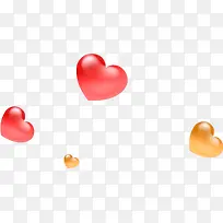 飘扬爱心效果立体气球-空若网 飘扬爱心效果立体气球-空若网