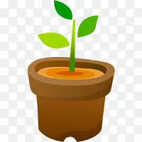 卡通盆栽-空若网 卡通盆栽-空若网
