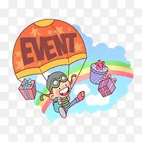 卡通场景-空若网 卡通场景-空若网