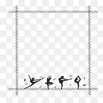 创意文艺波浪形边框-空若网 创意文艺波浪形边框-空若网