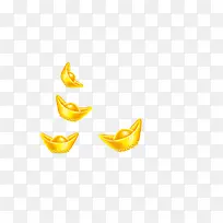 黄金元宝素材图片-空若网 黄金元宝素材图片-空若网