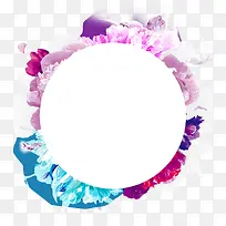 唯美浪漫花卉文本背景框-空若网 唯美浪漫花卉文本背景框-空若网