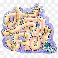 消化系统插画-空若网 消化系统插画-空若网