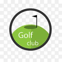 矢量卡通简洁扁平化高尔夫球场-空若网 矢量卡通简洁扁平化高尔夫球场-空若网