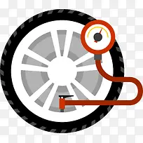 汽车轮胎打气-空若网 汽车轮胎打气-空若网