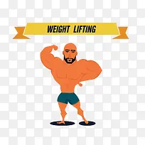健美卡通男人下载-空若网 健美卡通男人下载-空若网
