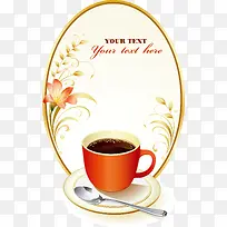 花卉装饰咖啡厅菜单-空若网 花卉装饰咖啡厅菜单-空若网