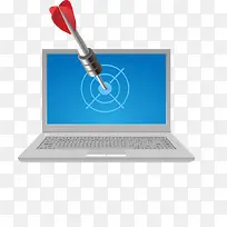 蓝色科技电脑-空若网 蓝色科技电脑-空若网