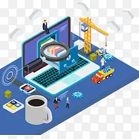 笔记本电脑立体化-空若网 笔记本电脑立体化-空若网