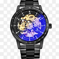 精钢男表镂空腕表-空若网 精钢男表镂空腕表-空若网