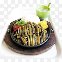 铁板圆葱鳝鱼饭-空若网 铁板圆葱鳝鱼饭-空若网