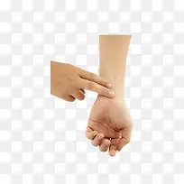 把脉手势-空若网 把脉手势-空若网