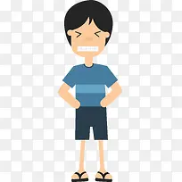 ˫�ֲ������к��廭-������