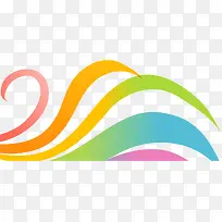 彩色线条花纹-空若网 彩色线条花纹-空若网