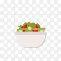 一碗水果蔬菜沙拉-空若网 一碗水果蔬菜沙拉-空若网
