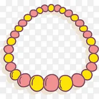 宝石拼接矢量项链-空若网 宝石拼接矢量项链-空若网