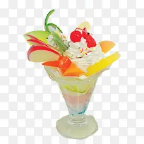 冰淇淋图案食物剪影-空若网 冰淇淋图案食物剪影-空若网