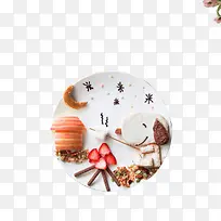 卡通造型食物-空若网 卡通造型食物-空若网