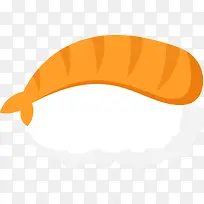 虾仁矢量卡通寿司-空若网 虾仁矢量卡通寿司-空若网