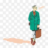 卡通时尚型男-空若网 卡通时尚型男-空若网