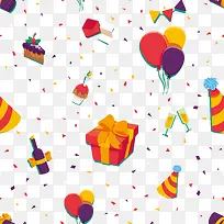 缤纷多彩卡通装饰元素-空若网 缤纷多彩卡通装饰元素-空若网