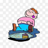 爱吃东西的胖子-空若网 爱吃东西的胖子-空若网