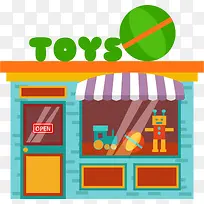 卡通多彩房屋-空若网 卡通多彩房屋-空若网