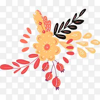 手绘卡通花朵花儿-空若网 手绘卡通花朵花儿-空若网