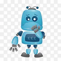 矢量难过机器人下载-空若网 矢量难过机器人下载-空若网