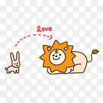 兔子爱上狮子-空若网 兔子爱上狮子-空若网