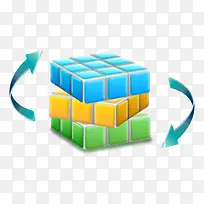 矢量魔方图片-空若网 矢量魔方图片-空若网