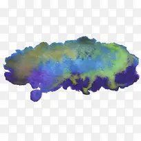 蓝色水彩效果-空若网 蓝色水彩效果-空若网