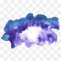 蓝色水彩效果-空若网 蓝色水彩效果-空若网