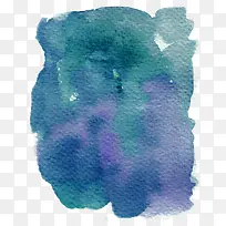 蓝色水彩效果-空若网 蓝色水彩效果-空若网