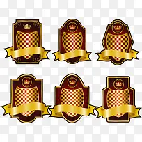 徽章标签设计矢量素材-空若网 徽章标签设计矢量素材-空若网