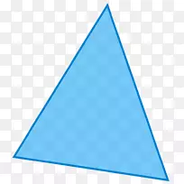 三角蓝色剪贴画-三角形-空若网 三角蓝色剪贴画-三角形-空若网