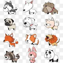 可爱大头动物-空若网 可爱大头动物-空若网