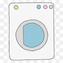 手绘卡通洗衣机-空若网 手绘卡通洗衣机-空若网