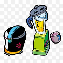 卡通榨汁机-空若网 卡通榨汁机-空若网