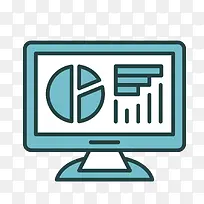 蓝色圆角数据分析-空若网 蓝色圆角数据分析-空若网