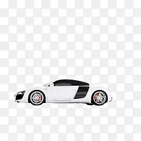 白色奥迪跑车-空若网 白色奥迪跑车-空若网