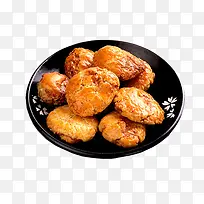 一碟美味的鸡仔饼图片-空若网 一碟美味的鸡仔饼图片-空若网