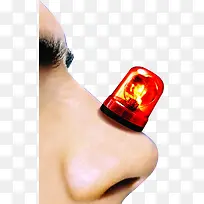 鼻子人物红灯警告-空若网 鼻子人物红灯警告-空若网