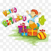 卡通生日快乐-空若网 卡通生日快乐-空若网