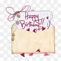 生日快乐信封-空若网 生日快乐信封-空若网