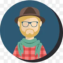 牛仔风格老爷爷-空若网 牛仔风格老爷爷-空若网