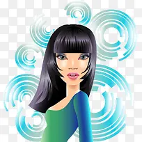 �������ĺڷ���Ůʸ���ز�-������