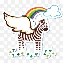 飞翔的斑马-空若网 飞翔的斑马-空若网